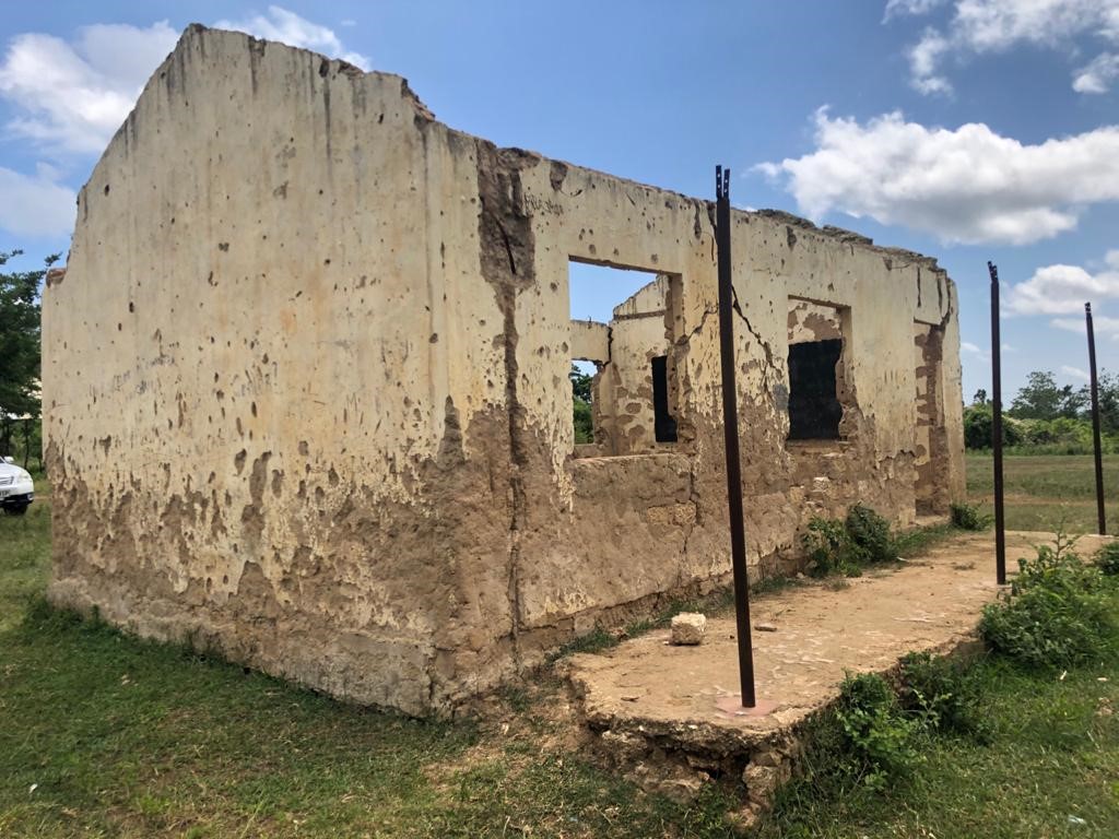 Empty School in the Village of Lutsanga